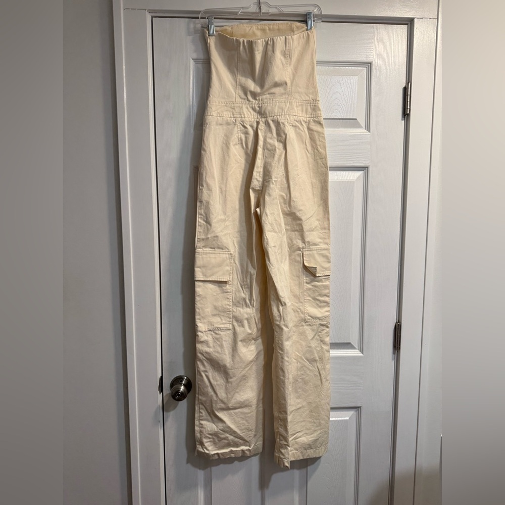 Zara Cargo Pants Jumpsuit EUC Size XS - Picture 7 of 8